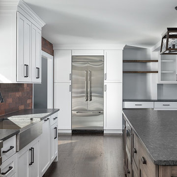 Transitional Kitchen & First Floor Addition Hawthorne Remodel - Naperville