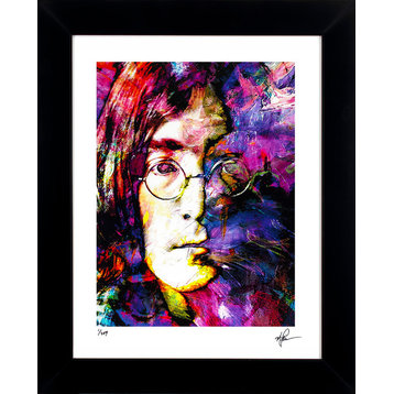 John Lennon "John Lennon Study 2" Art by Mark Lewis