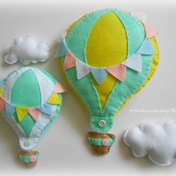 Hot Air BALLOON Decor - Nursery Decor