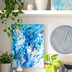 When Snow Falls by Kate Fisher - Paintings