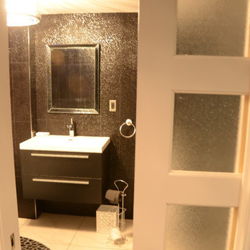 Basment Reno Before & After Project by: D'oro Kitchens & LaMark Renovations