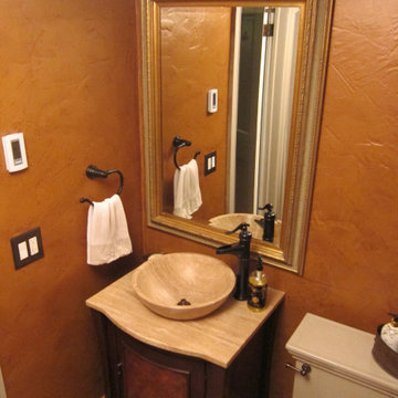Tuscan Powder Room