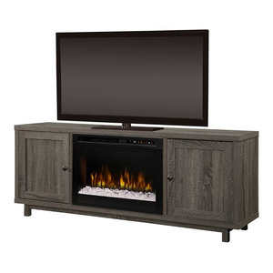 Jesse Media Console Transitional Entertainment Centers And Tv