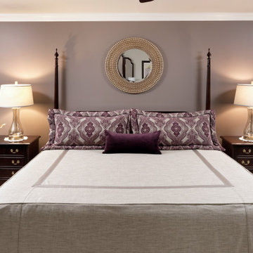 Purple Majesty: a Master Bedroom Update