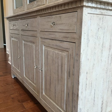 Jacobs - Custom built Maple dining room hutch