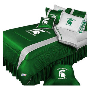 Ncaa Michigan State Spartans Bedding College Football Bedding Set
