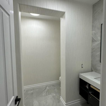 Bathroom wallpaper installation Pompano Beach, FL