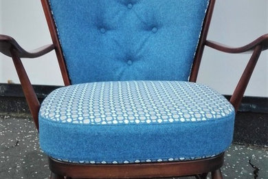 re-upholstered ercol