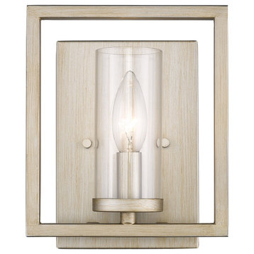 Marco Wall Sconce, White Gold