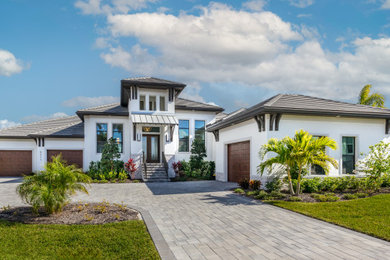 Modern exterior home idea in Miami