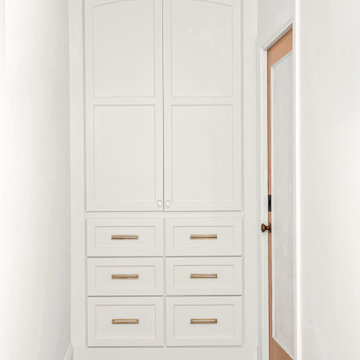 NW Portland Historic Condo Remodel- Hallway Built-In