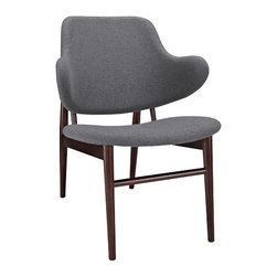 Cherish Lounge Chair in Dark Gray - Products