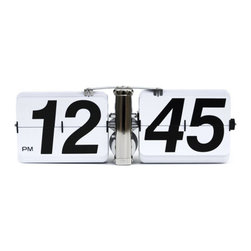 Giant Flip Clock - White - Clocks