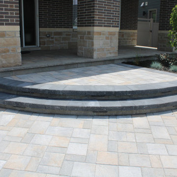 Intricate Curved Driveway