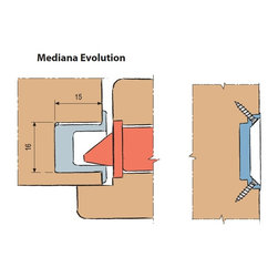 Mediana Evolution Lock For Internal Doors By AGB - Home Improvement