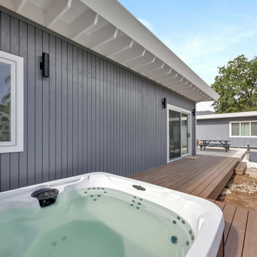 Built-In Outdoor Spa Deck – Lafayette, CA