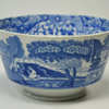 Consigned Small Blue and White Bowl Copeland Spodes Italian, Antique English, Ea