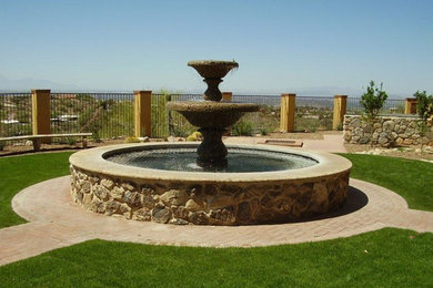 Example of a tuscan patio design in Phoenix