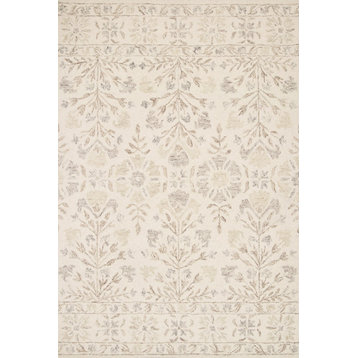 Loloi Norabel Ivory /Neutral 3'-6" x 5'-6" Area Rug