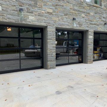 Glass Garage Doors With Low Headroom on Home In Atlanta - Falcons Player