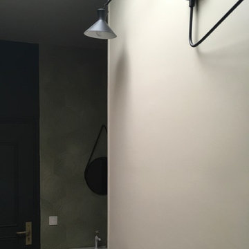 Stylisme d'une cage d'escalier