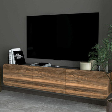 Floating TV Stand Wall Mounte for up to 80 inch TV and Under TV Cabinet...