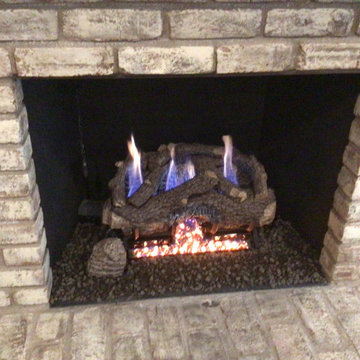 Castleton, In. // Gas Fireplace