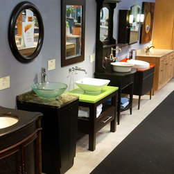 Vessel Sink Display - Bathroom Vanities And Sink Consoles