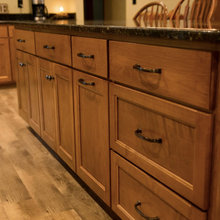 Stained Maple Cabinet