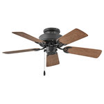 Hinkley - Hinkley Cabana 36``Ceiling Fan 901836FMB-NWA - 36``Ceiling Fan from Cabana collection in Matte Black finish.. No bulbs included. Part of the Regency Series, the traditional Cabana is a seamless way to enhance the comfort level and enjoyment of any room. Available in Appliance White, Metallic Matte Bronze, Matte Black and Brushed Nickel finish options, it complements spaces of all styles. Cabana achieves powerful air movement and is so versatile it can be used both indoors and outdoors. Blades are included with every fan. No UL Availability at this time.