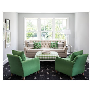 Artisan Tour Home 2018 - Beach Style - Living Room - Minneapolis - by ...