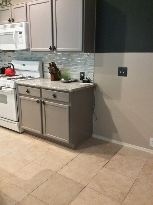 Regrouting kitchen counter tile