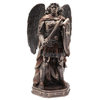Armored Archangel Saint Michael Triptych -  Classic Statue Sculpture