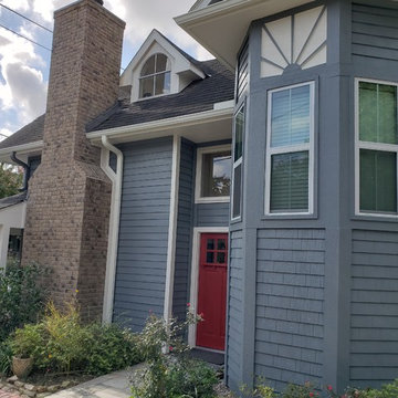 Texas Home Exteriors LP SmartSide Siding Replacement Windows Job Houston TX