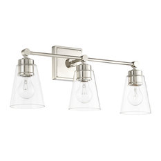 Capital Lighting 121831-432 3 Light 10" Tall Bathroom Vanity - Polished Nickel