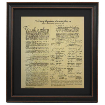 Framed Articles of Confederation
