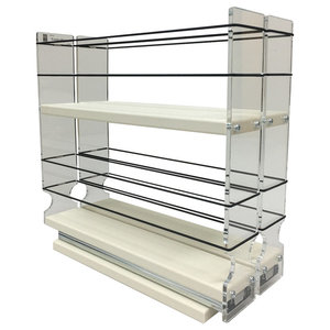 Expand A Drawer Spice Organizer Contemporary Spice Jars And