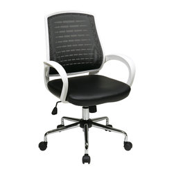 Ave Six Rio Executive Office Chair in Black Finish - Office Chairs