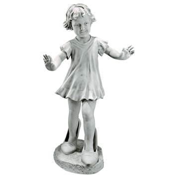 Hillary in Heels Garden Girl Statue