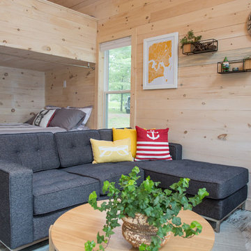 Meet BUNKIE! A 320 Sq Foot Cottage bursting with style & design!