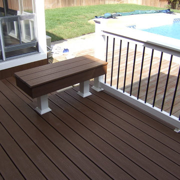 New EZ Breeze Screen Porch & TREX decking