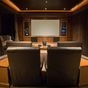 Traditional Theater Room