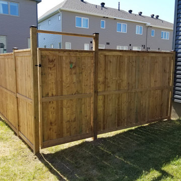 150' of MicroPro Sienna Brown PT Fencing