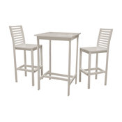 Bradley Outdoor Acacia Bar Set