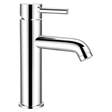 Badeloft Freestanding Tub Filler 'WAT-01-L' Chromed Brass