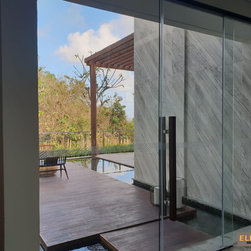 Porcelain Slab Project - Landscaping Stones And Pavers