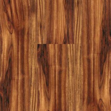 Tranquility 5mm Golden Teak Click Resilient Vinyl Handscraped Flooring