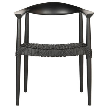 Wright Arm Chair Light Oak/ Black
