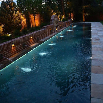 Pool With Waterfeatures