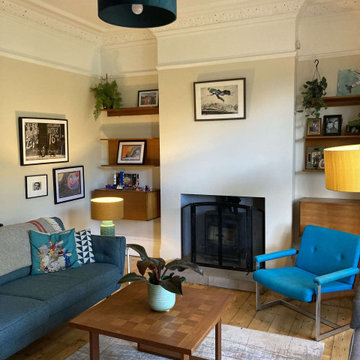 The Victorian House - 1960s Inspired Living Room
